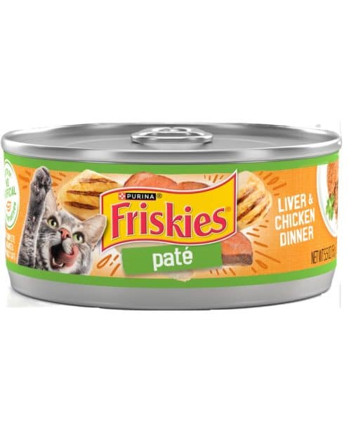 פריסקיז | שימורי פטה כבד ועוף | 156 גר'