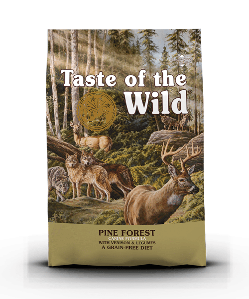 טייסט אוף דה ווילד | מזון לכלב - צבי וקטניות