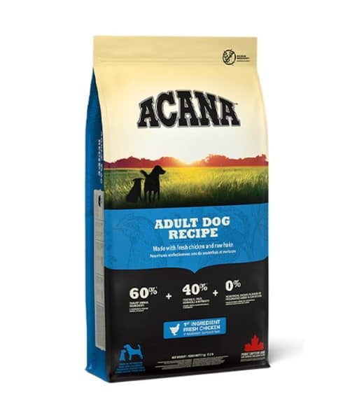 אקנה | מזון לכלב בוגר - עוף וירקות