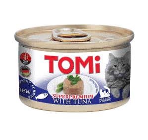 טומי | שימורי פטה לחתול - טונה | 85 גר'