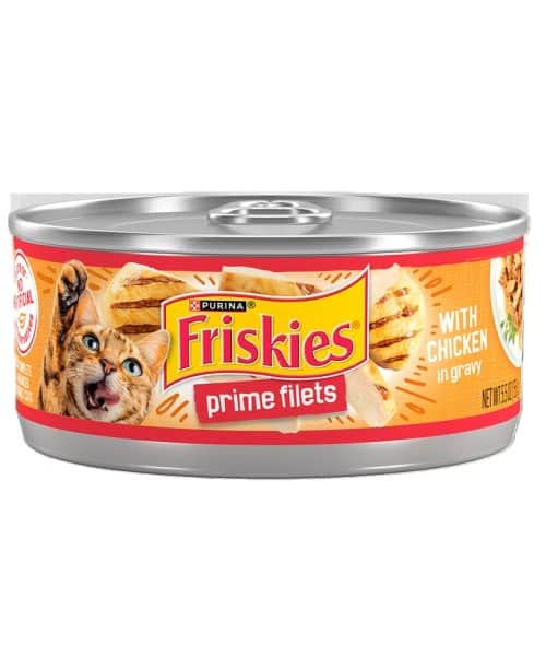 פריסקיז | שימורי פילה עוף ברוטב | 156 גר'