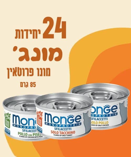 24 יחידות מונג' מונו פרוטאין 85 גרם