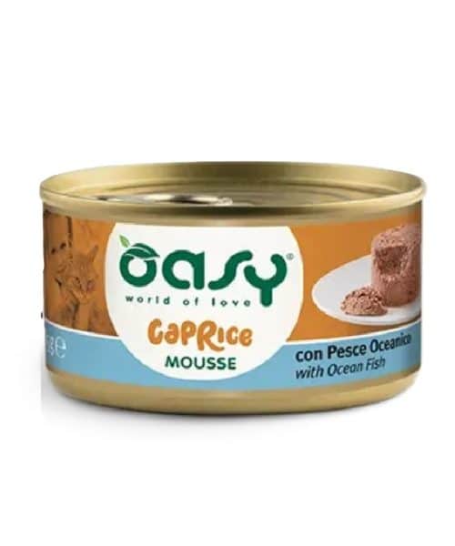 אוסי |מזון מלא לחתול - מוס דגי אוקיינוס | 85 גר'