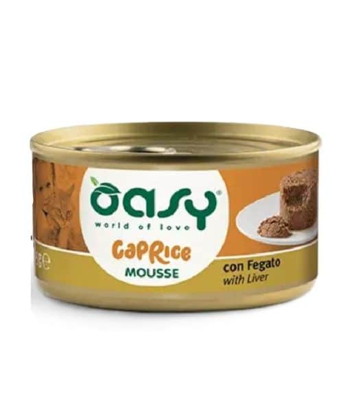 אוסי | מזון מלא לחתול - מוס כבד | 85 גר'