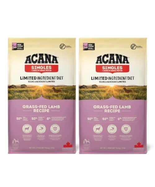 2 שקי אקנה לכלב סינגלס כבש 17 ק"ג