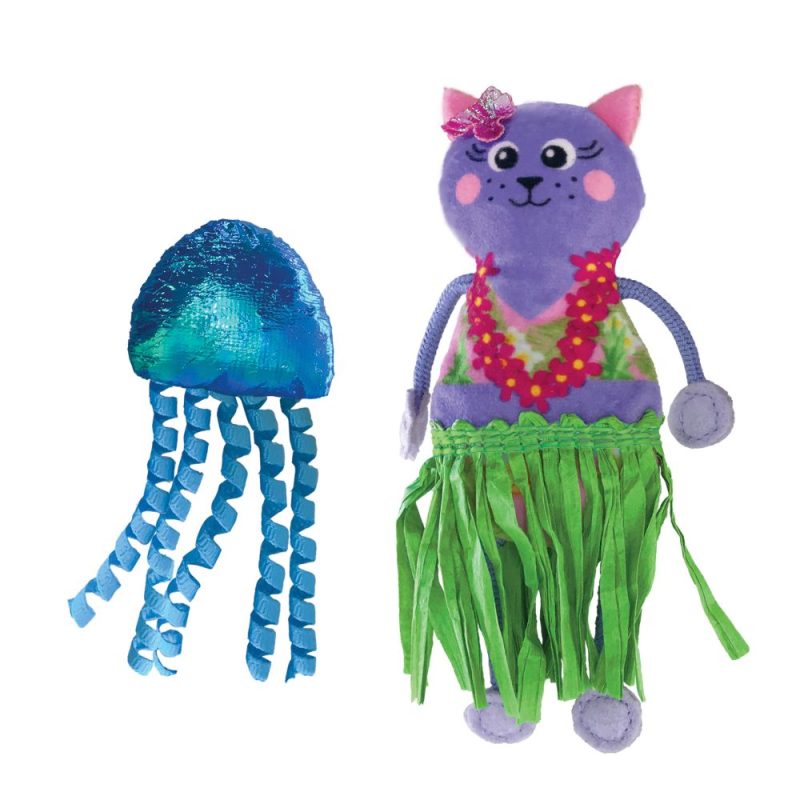 קונג בובת Tropics Hula עם קטניפ