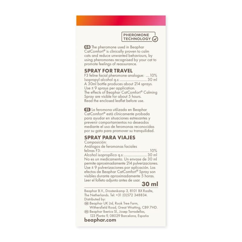 ביאפר | תרסיס Comfort להרגעה לחתול | 30 מ"ל