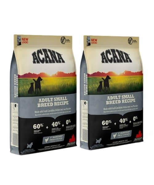 2 שקי אקנה לכלב בוגר גזע קטן 6 ק"ג