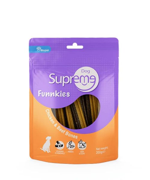 סופרים עוף ובקר בצורת עצם