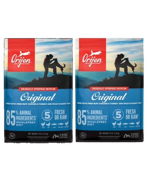 2 שקי אוריג’ן | אוריג’נל לכלב בוגר | 11 ק"ג