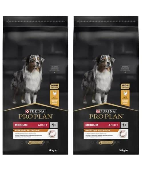 2 שקי פרו פלאן | מזון לכלב בוגר – עוף | 14 ק"ג