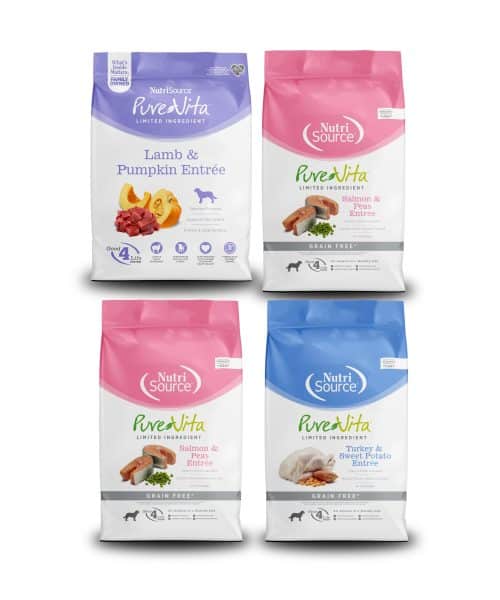 4 שקי פיור ויטה מזון לכלב 1.8 ק"ג