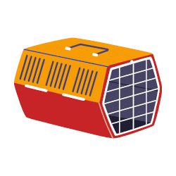 כלובים, גדרות, דלתות ושלטי כניסה לכלבים