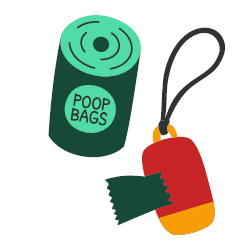 שקיות ומתקני איסוף צרכים