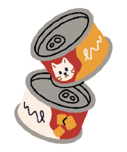 שימורים ומעדנים לחתולים