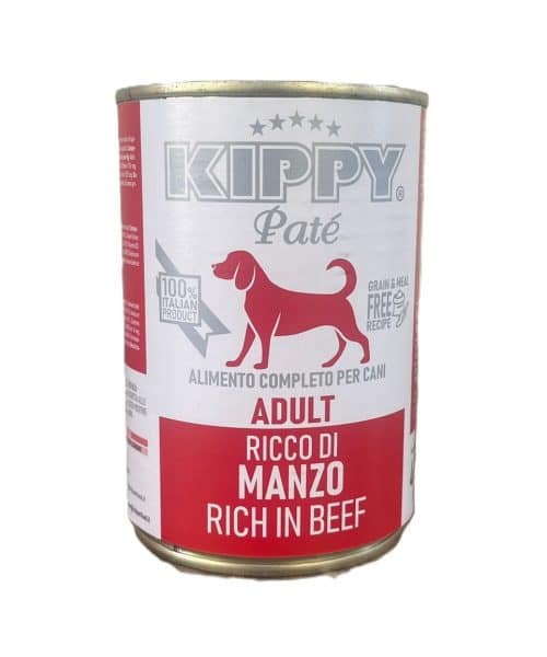 קיפי | שימורי פטה לכלב - בקר | 400 גרם