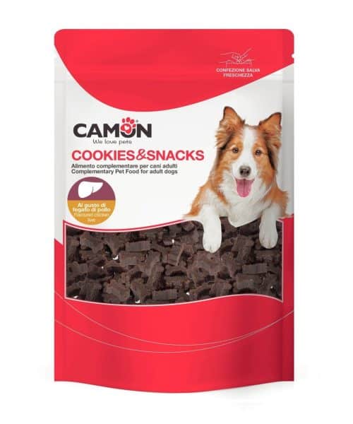 קאמון | חטיף חצי לח - כבד עוף | 450 גר'