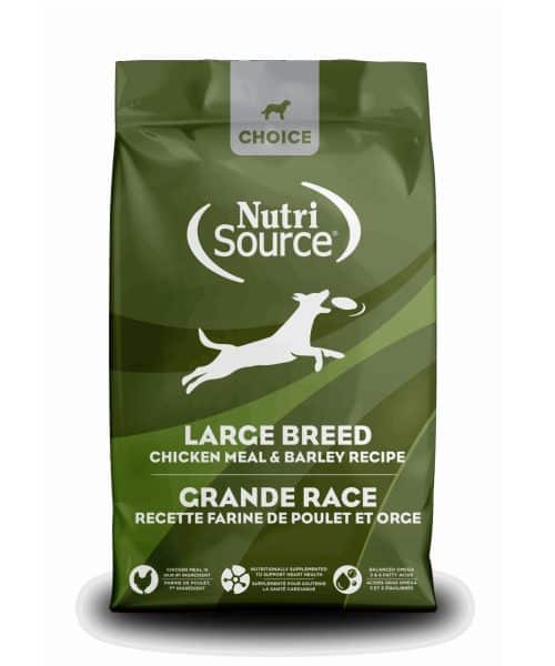 נוטרי סורס צ'ויס | מזון לכלב מגזע גדול -עוף | 18 ק"ג