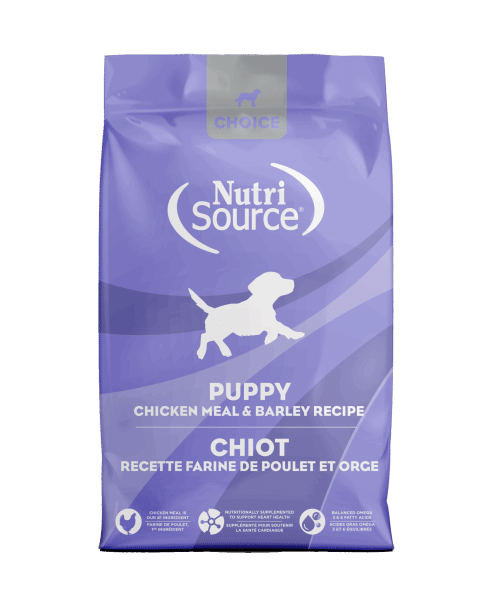 נוטרי סורס צ'ויס | מזון יבש לגורי כלבים - עוף | 18 ק"ג