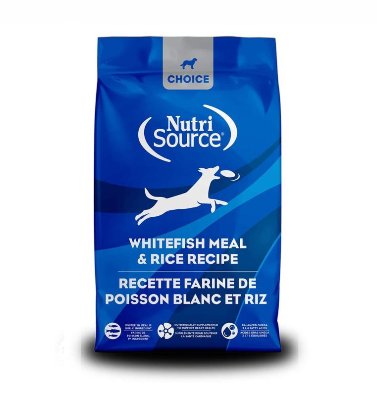 נוטרי סורס צ'ויס | מזון יבש לכלב בוגר - דג לבן | 18 ק"ג