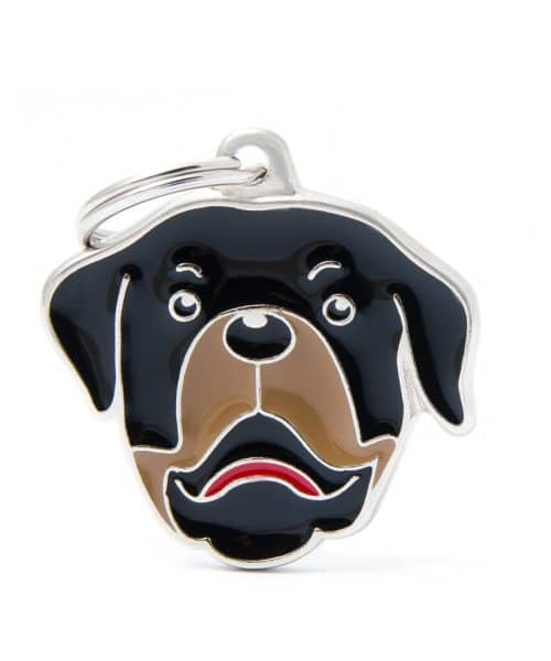 תג שם לחיות מחמד - רוטווילר