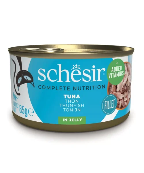 שזיר | מזון מלא לחתול – טונה בג’לי | 85 גר’