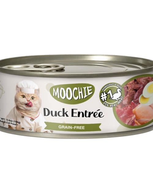 מוצ'י | מזון מלא לחתול - ברווז בציר | 156 גר'