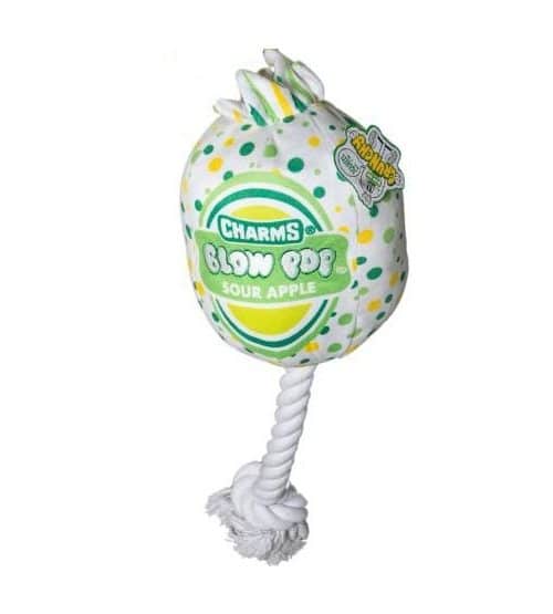 בואו פט | צעצוע סוכריה עם חבל - תפוח