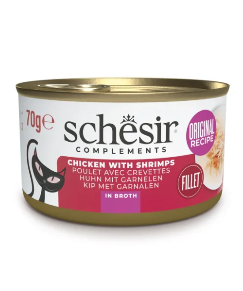 שזיר | מזון משלים – עוף ושרימפס בציר | 70 גר’