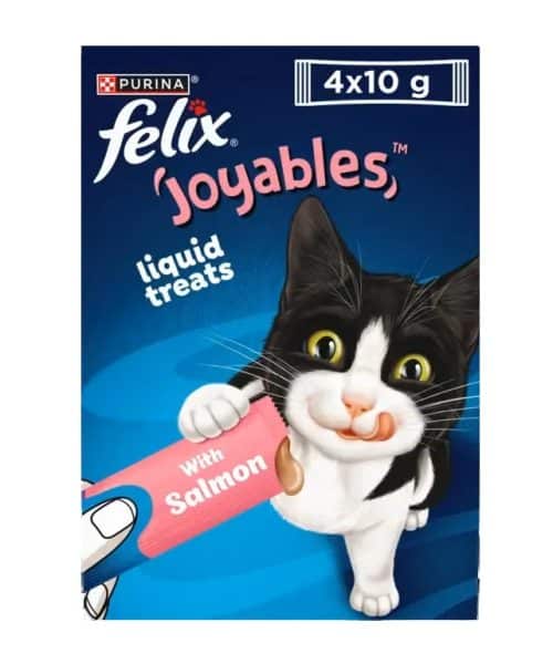 פליקס | שלוקים לחתול - סלמון | 40 גר'