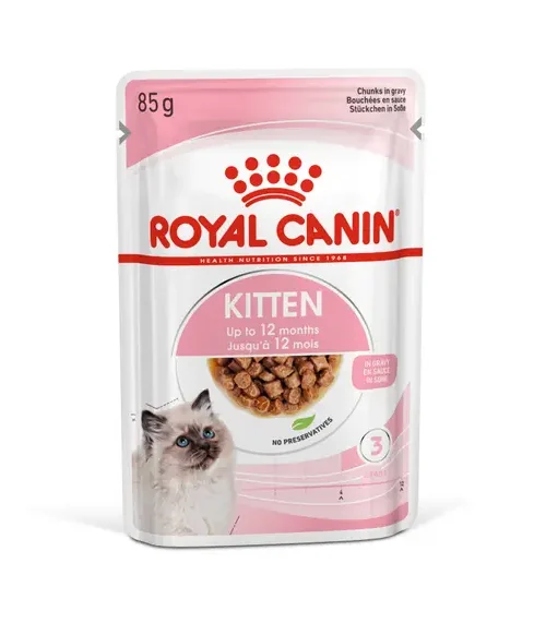 רויאל קנין | פאוץ' קיטן - נתחים ברוטב | 85 גר'