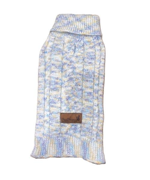 פטסלנד | סוודר לכלבים - תכלת