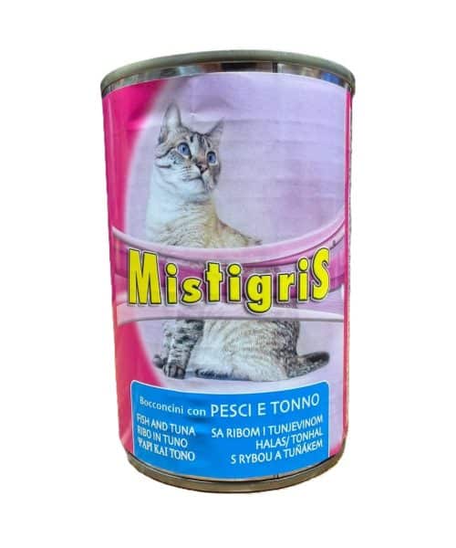 מיס טיגריס | נתחי דג וטונה לחתול | 405 גר'