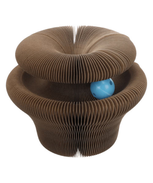 פלמינגו | קרטון גירוד משתנה לחתול - 3 צורות