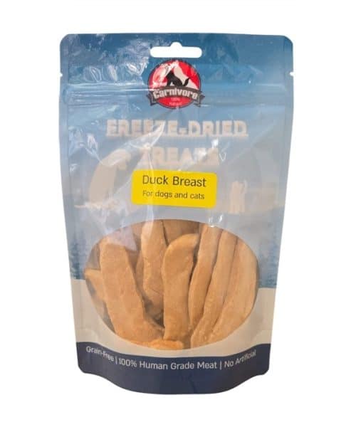 קרניבור | חזה ברווז מיובש בהקפאה | 40 גר'