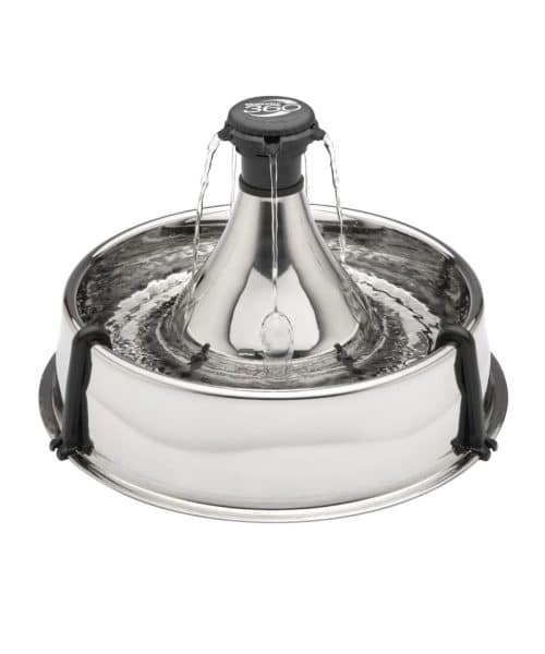 פטס סייף | מזרקת מים מנירוסטה לחתול | 3.8 ליטר