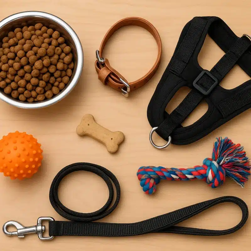 10 האביזרים החיוניים לכלב — מה לקנות בחנות חיות פרימיום ומה להעדיף