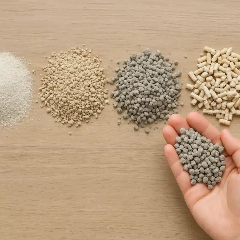 איך לבחור חול לחתולים: השוואה בין סוגים, יתרונות וחסרונות