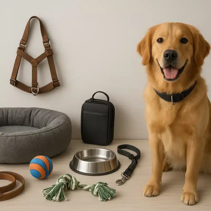 10 האביזרים החיוניים לכלב — מה לקנות בחנות חיות פרימיום ומה להעדיף