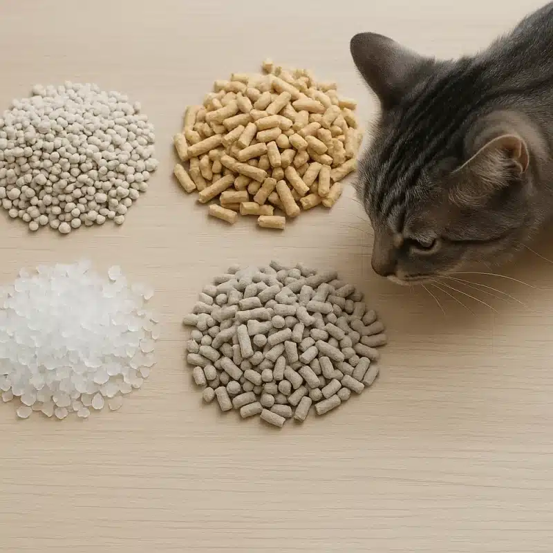 איך לבחור חול לחתולים: השוואה בין סוגים, יתרונות וחסרונות