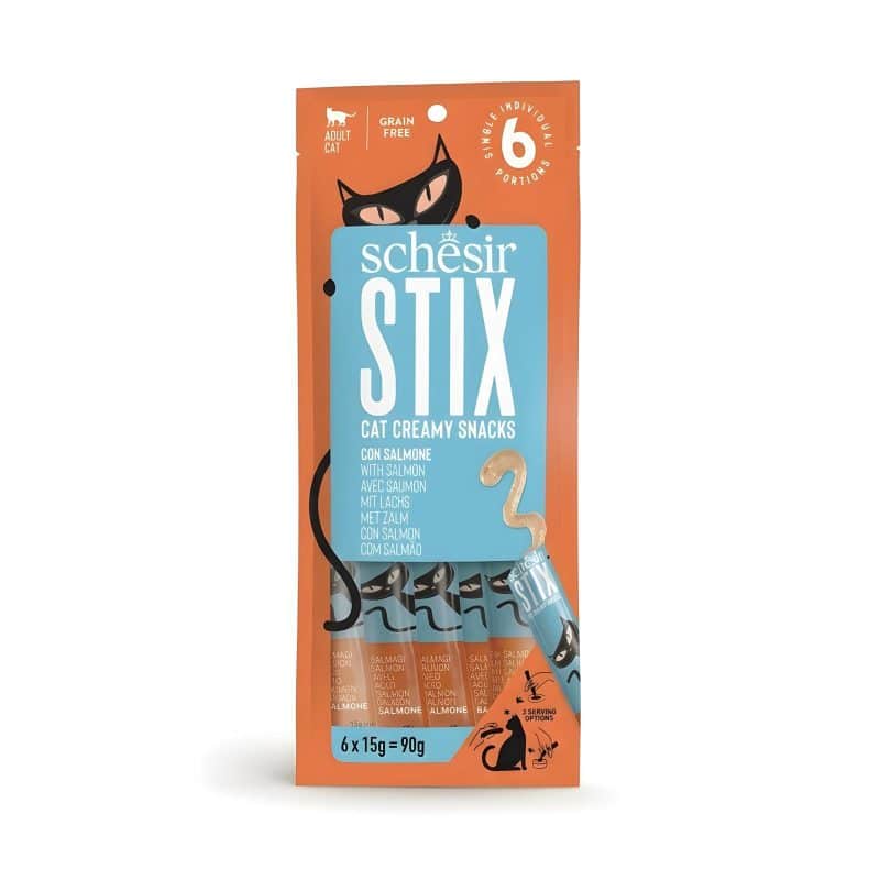 שזיר סטיקס סלמון 15 גרם, 6 יחידות