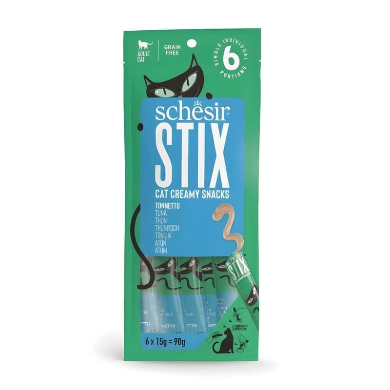 שזיר סטיקס טונה 15 גרם, 6 יחידות