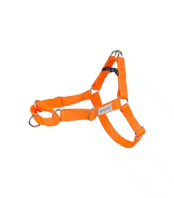 AMIPLAY Anti-pull dog harness orange