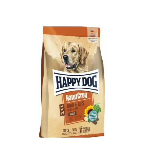 Happy Dog Natural Croq Beef and Rice 15kg