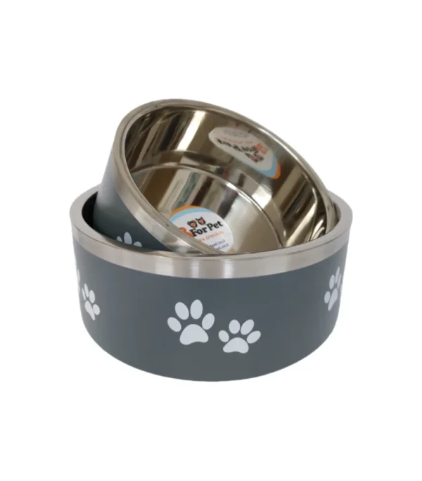 R for Pets Double Wall Dog Bowl