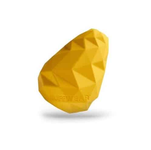 ראפוואר צעצוע אבן  Gnawt a cone מגומי עמיד במיוחד – צהוב